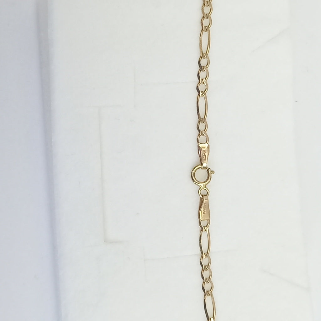 CADENA. ORO. 14 K 4.3 GRMS (SEMINUEVO)