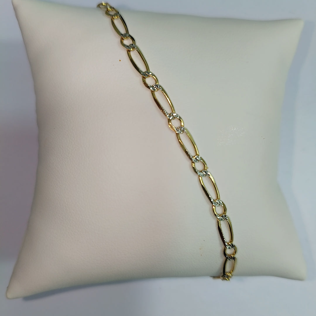 PULSERAS CABALLERO ORO 14K 3.1 (NUEVO)