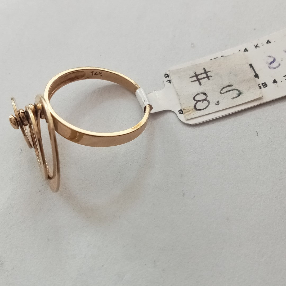 ANILLO. ORO. 14 K 4.3 GRMS (SEMINUEVO)