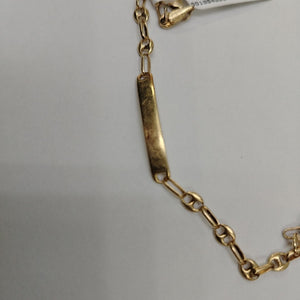 ESCLAVA. ORO. 14 K 3.9 GRMS (SEMINUEVO)