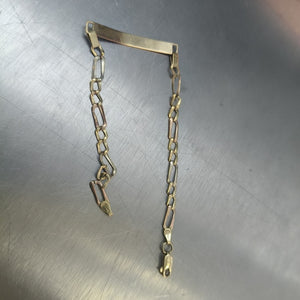 ESCLAVA. ORO, ORO COMBINADO. 10 K 3.6 GRMS (SEMINUEVO)