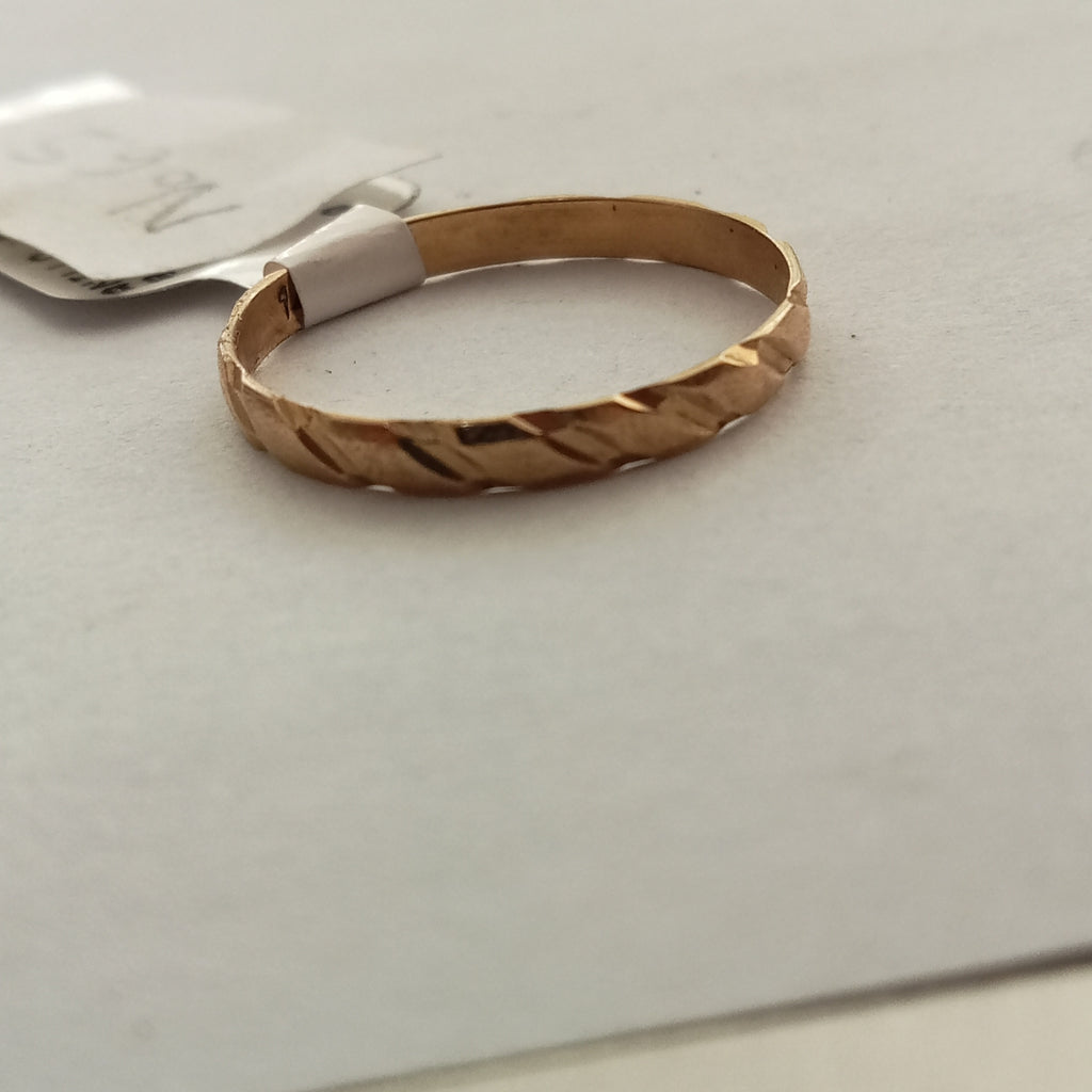 ANILLO. ORO. 14 K 0.8 GRMS (SEMINUEVO)