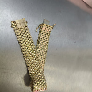 PULSERA. ORO. 14 K 24.7 GRMS (SEMINUEVO)