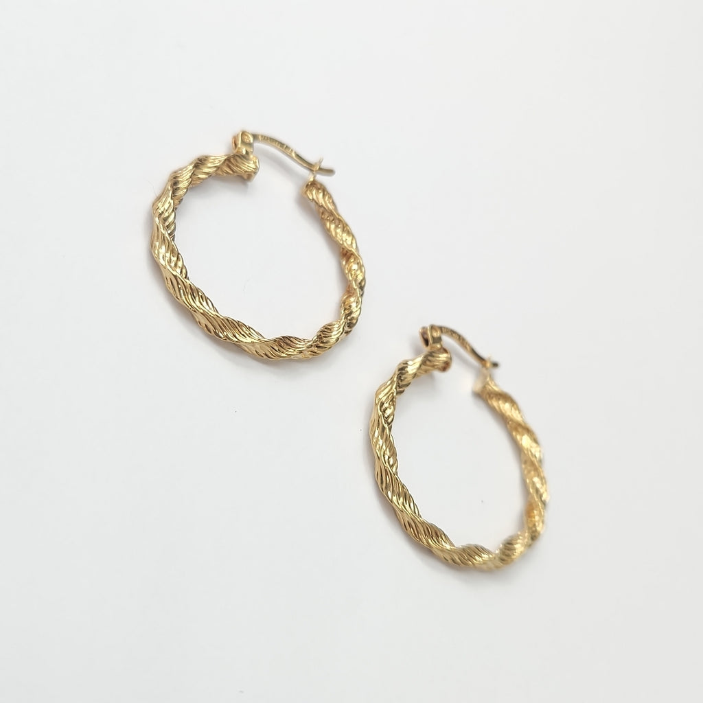 ARRACADAS PAR. ORO. 14 K 2.1 GRMS (SEMINUEVO)