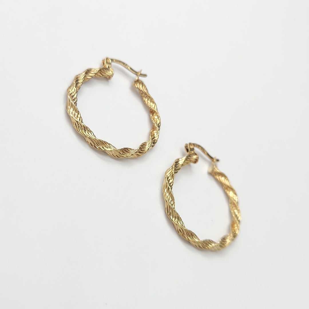 ARRACADAS PAR. ORO. 14 K 2.1 GRMS (SEMINUEVO)