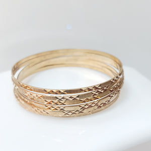 SEMANARIO DE PULSERAS ORO 10 K 18,30 GRMS (SEMINUEVO)