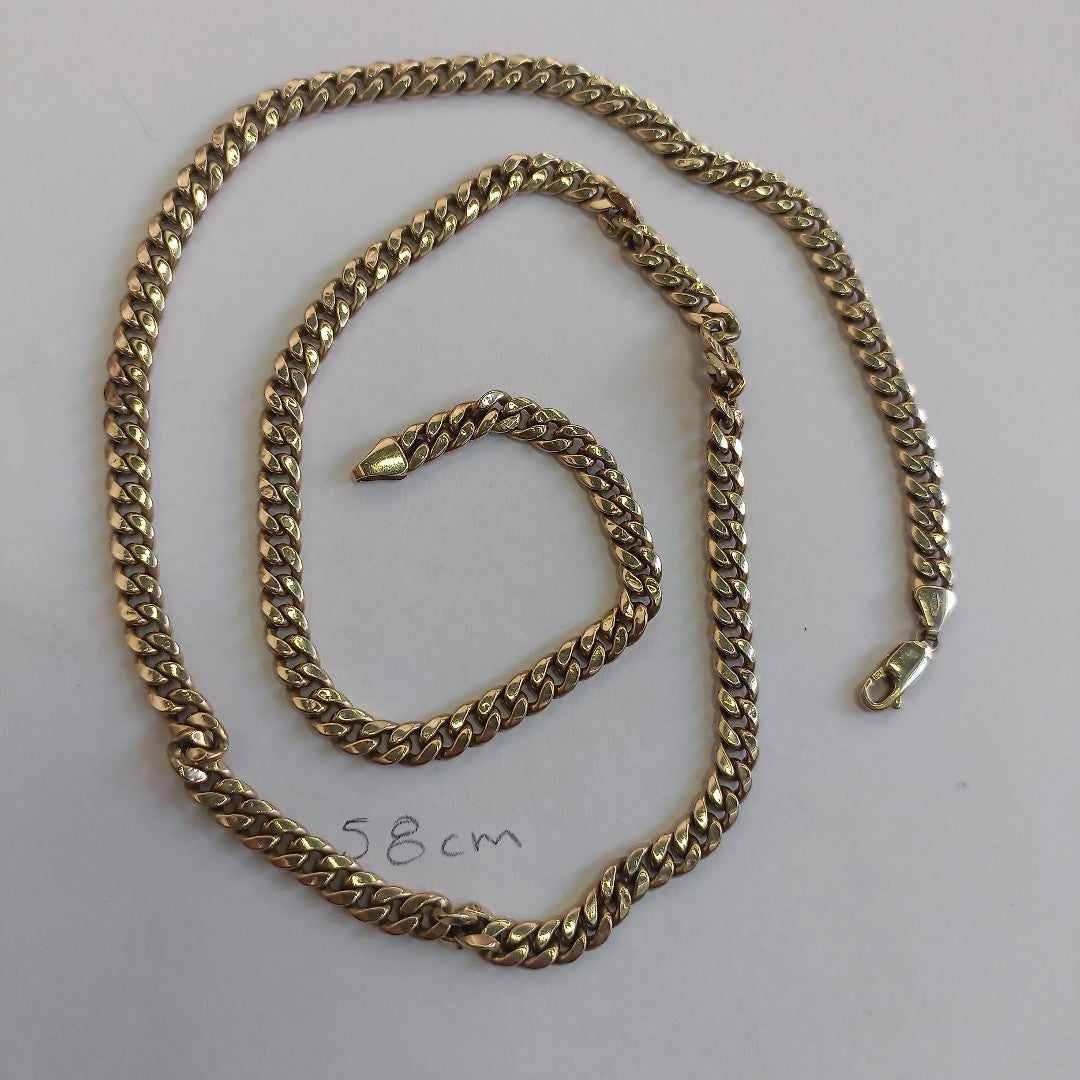 CADENA. ORO. 10 K 15.9 GRMS (SEMINUEVO)