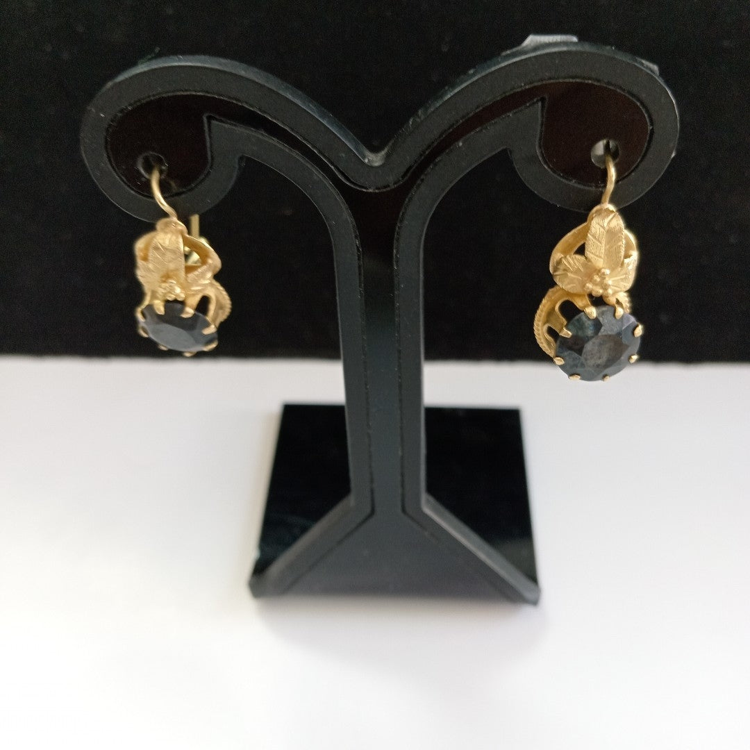 ARETES PAR. ORO. 14 K 3.6 GRMS (SEMINUEVO)