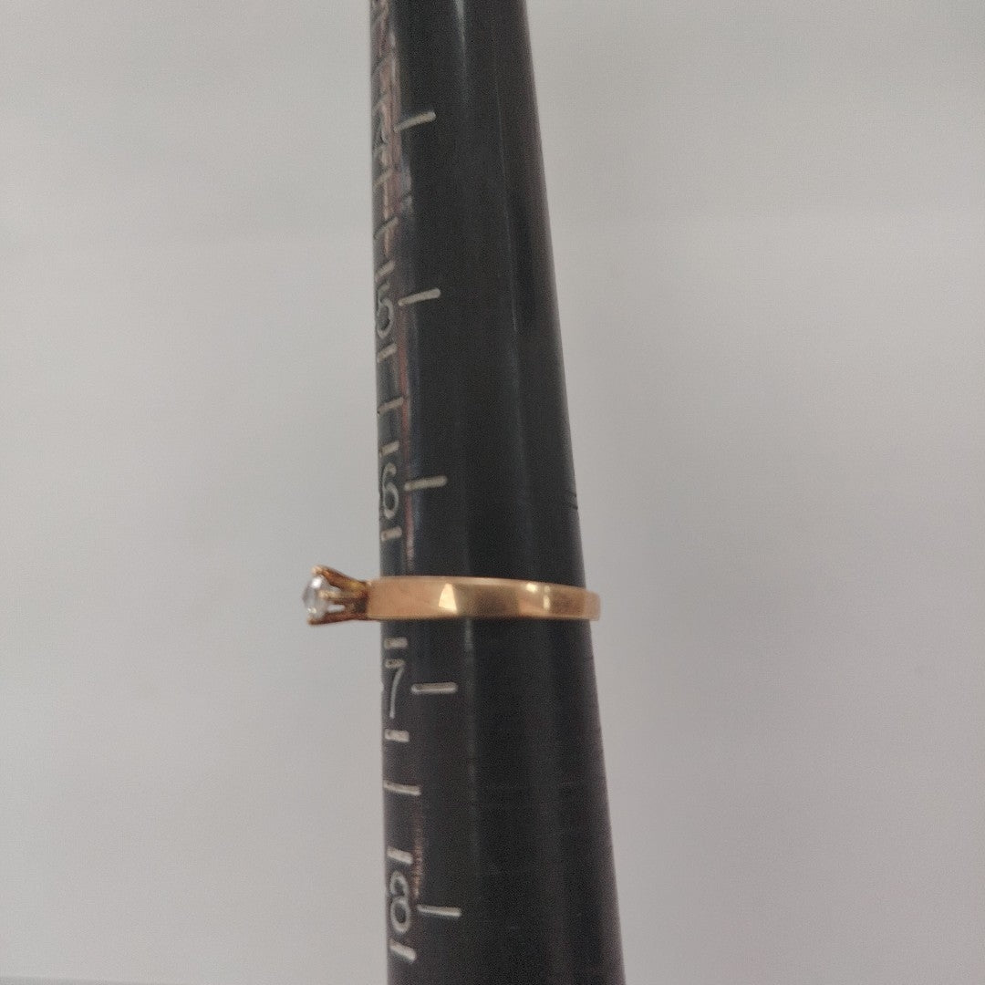 SOLITARIO. ORO. 10 K 2.1 GRMS (SEMINUEVO)