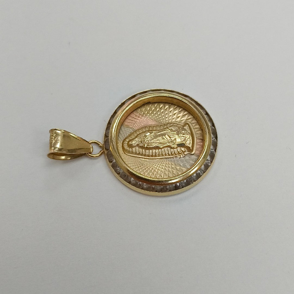 MEDALLA RELIGIOSA. ORO. 14 K 1.5 GRMS (SEMINUEVO)