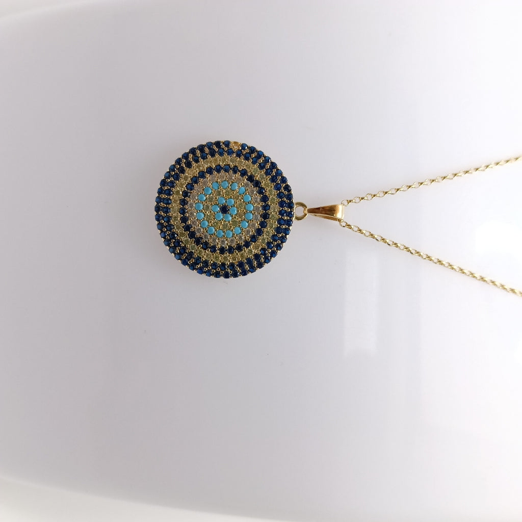 GARGANTILLA. ORO. 14 K 3.9 GRMS (SEMINUEVO)