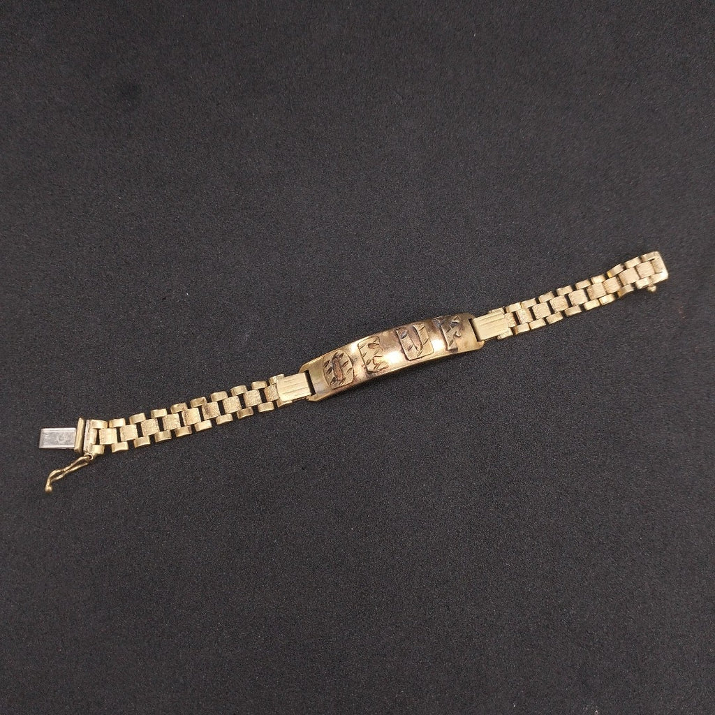 ESCLAVA. ORO. 14 K 7.6 GRMS (SEMINUEVO)