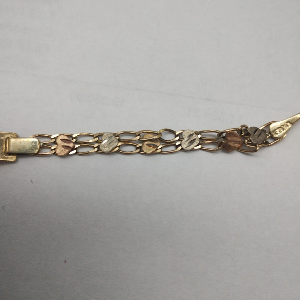 ESCLAVA. ORO COMBINADO. 10 K 3.7 GRMS (SEMINUEVO)