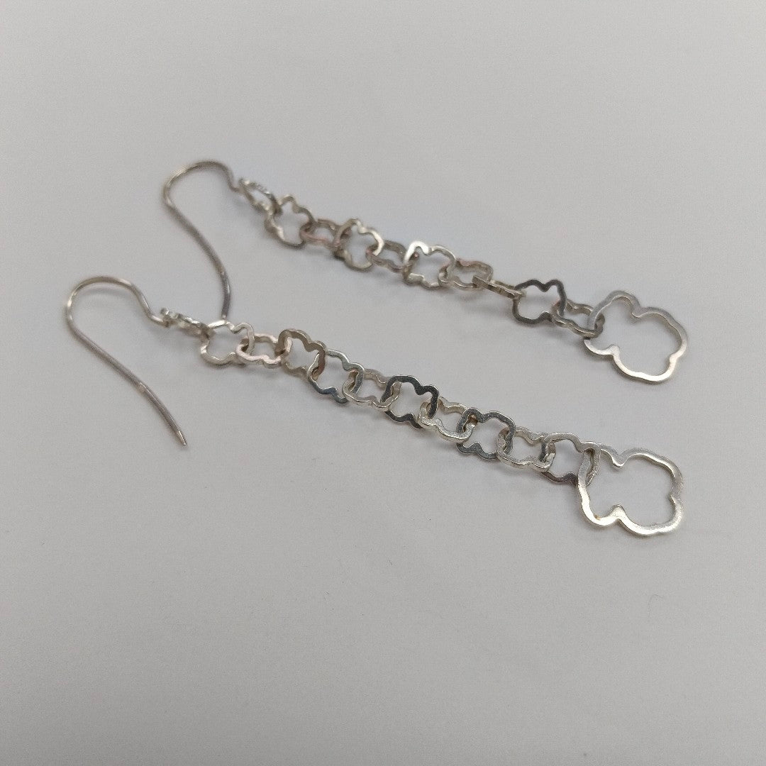 ARETES PAR PLATA 4,80 GRMS (SEMINUEVO)