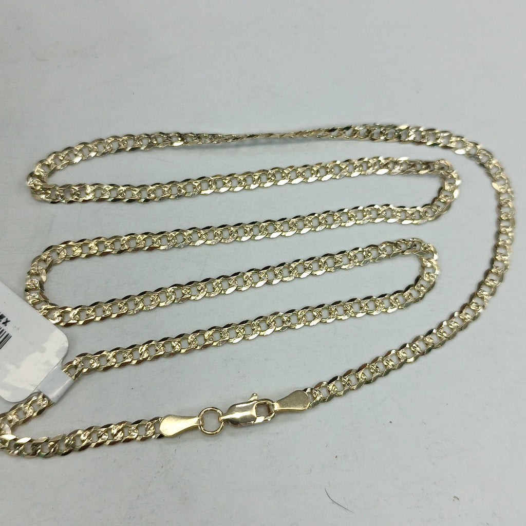 CADENA BARBADA DIAMANTADA 11.11GR 55 CM CM (NUEVO)