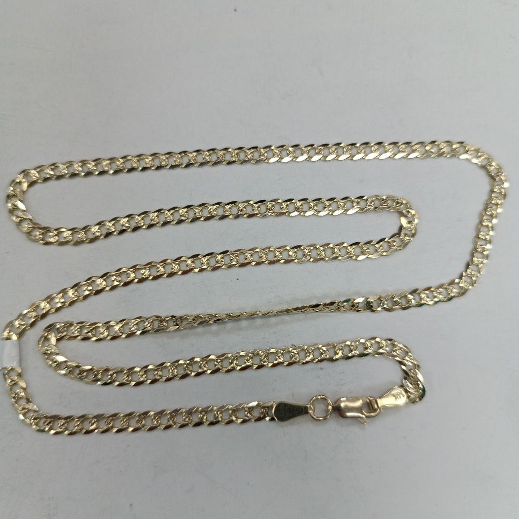 CADENA BARBADA DIAMANTADA 11.11GR 55 CM CM (NUEVO)