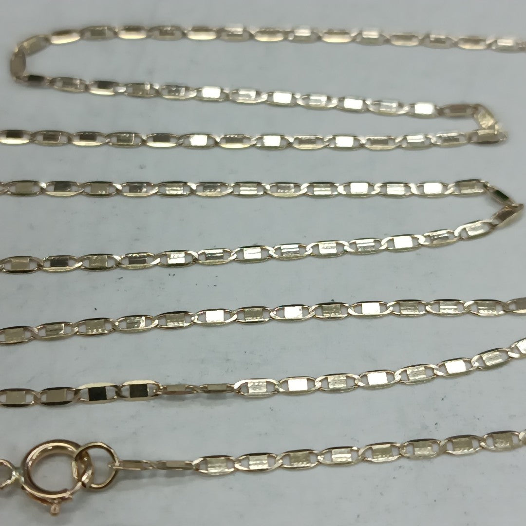 CADENA TEJIDO MARINERO 1.91GR 55 CM (NUEVO)