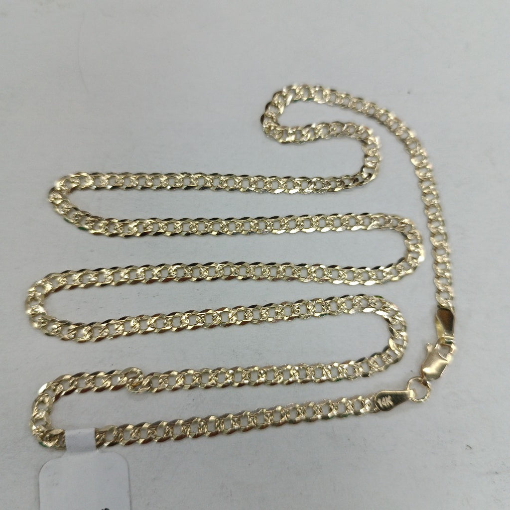 CADENA BARBADA DIAMANTADA 11.21GR 55 CM CM (NUEVO)