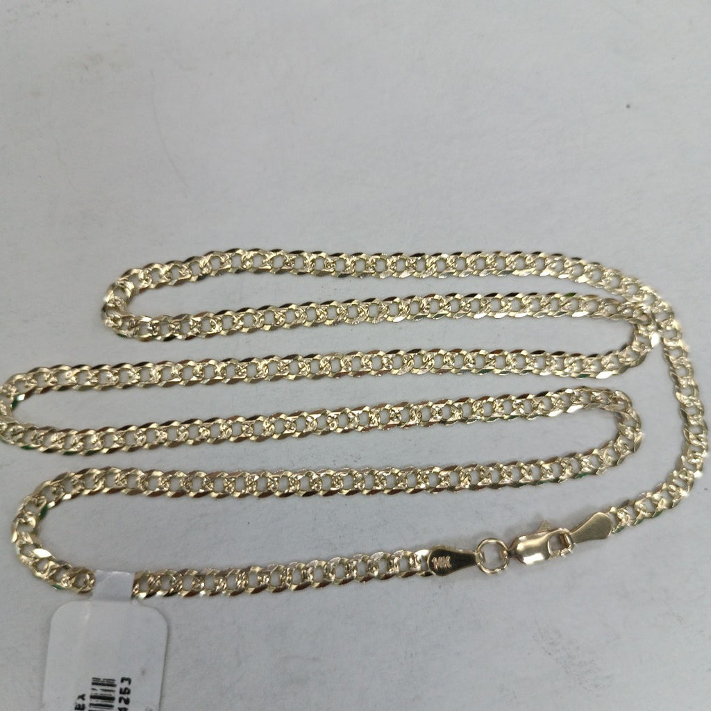 CADENA BARBADA DIAMANTADA 11.11GR 55 CM CM (NUEVO)