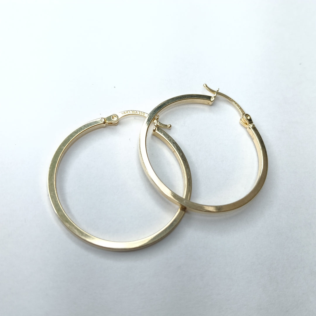 ARRACADAS ORO 14K 1.9 (NUEVO)