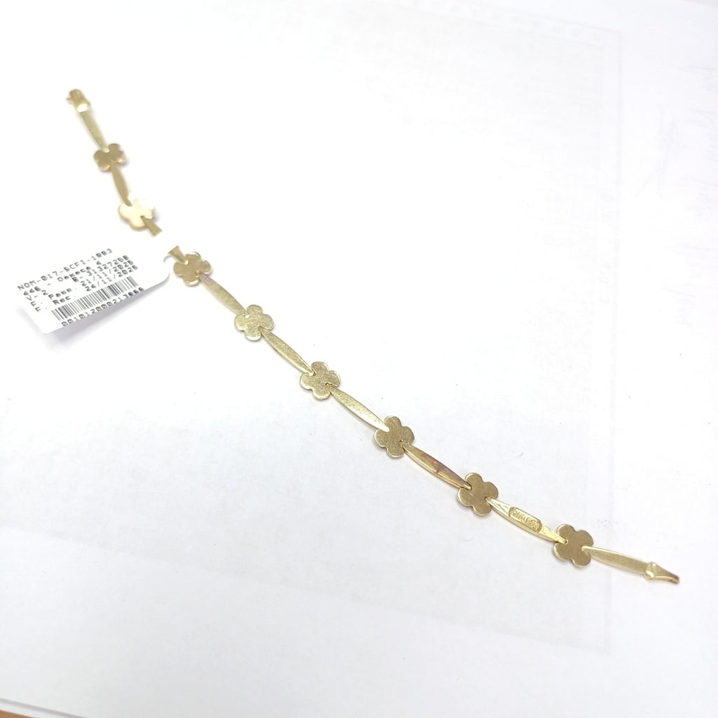 K1 4,60 GRMS 14 K ESPECIFICACIONES COMPLEMENTARIAS PULSERA , ECHURA ESPECIAL (SEMINUEVO)