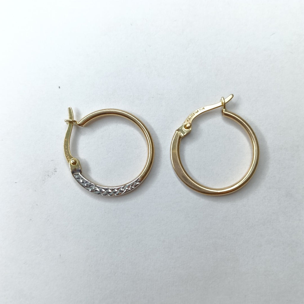 ARRACADAS ORO 14K 1.1 (NUEVO)