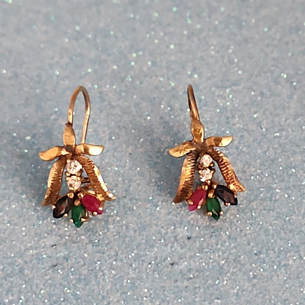 ARETES PAR. ORO. 10 K 2 GRMS (SEMINUEVO)