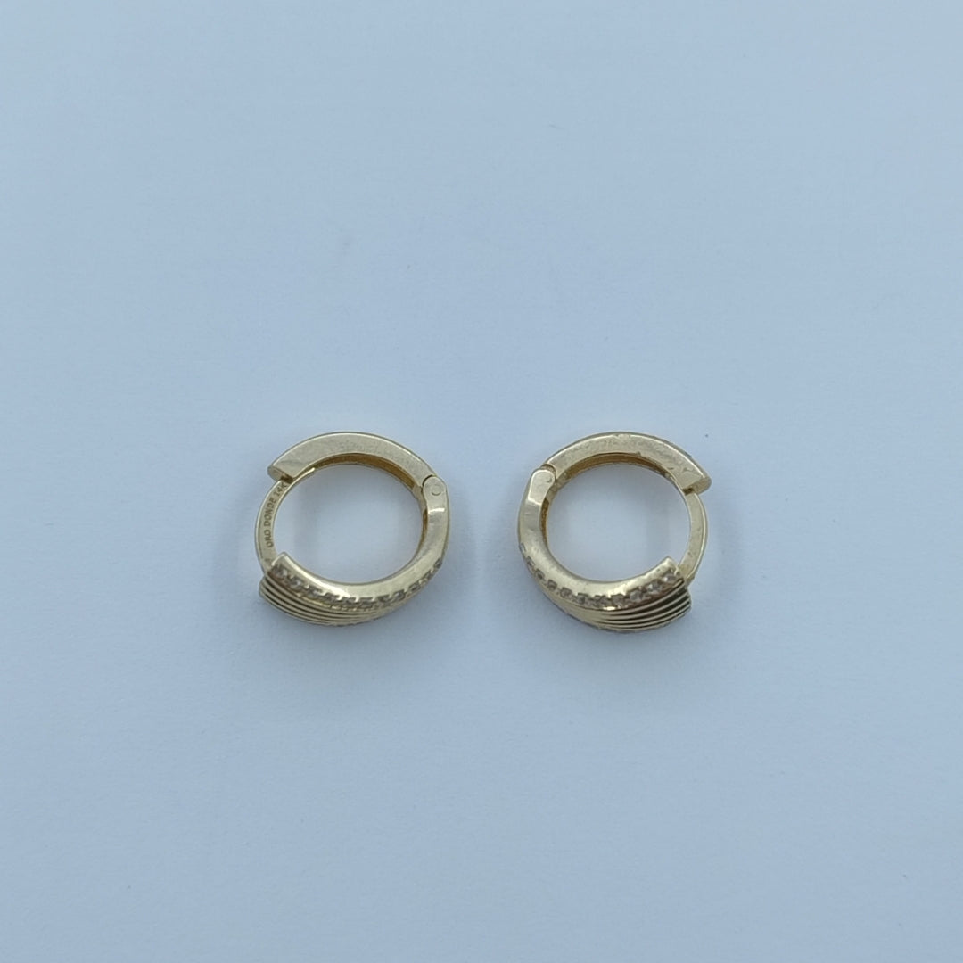 HUGGIES ORO 14K 2.7 (NUEVO)