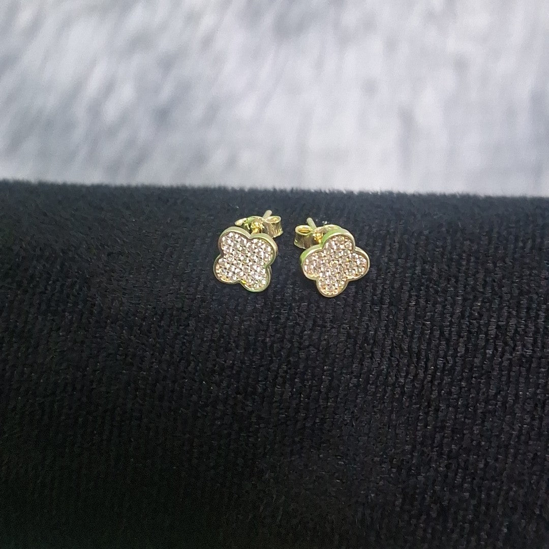 BROQUELES ORO 14K 1.1 (NUEVO)