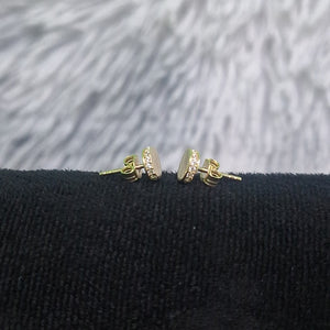 BROQUELES ORO 14K 1.4 (NUEVO)