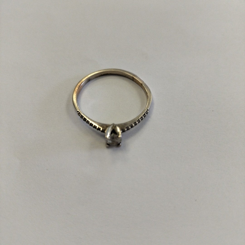 ANILLITO. ORO BLANCO. 10 K 1.7 GRMS (SEMINUEVO)