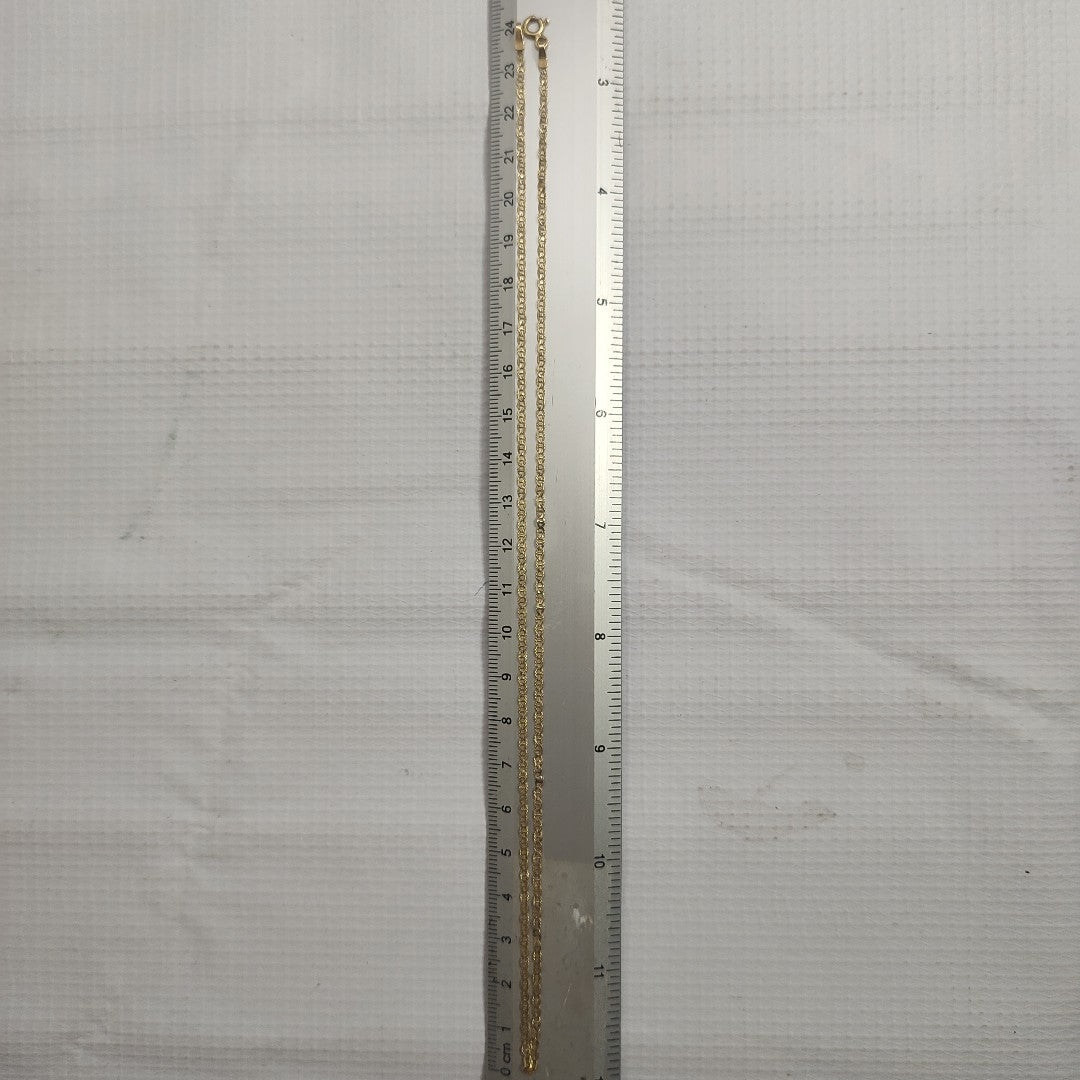 CADENA. ORO. 14 K 2.2 GRMS (SEMINUEVO)