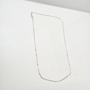 CADENA. ORO, ORO COMBINADO. 14 K 0.8 GRMS (SEMINUEVO)