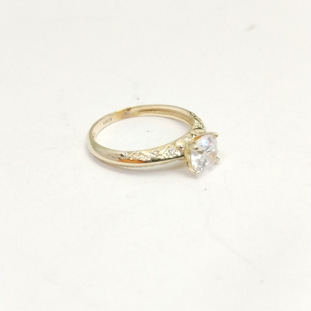 ANILLITO. ORO. 14 K 2.2 GRMS (SEMINUEVO)