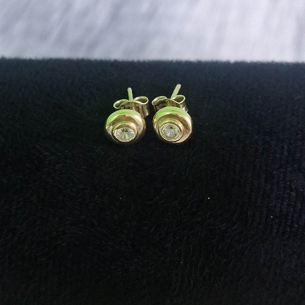 BROQUELES ORO 14K 1.2 (NUEVO)