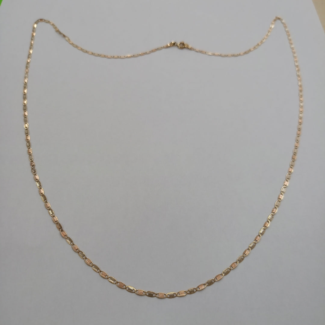 CADENA. ORO. 10 K 2.9 GRMS (SEMINUEVO)