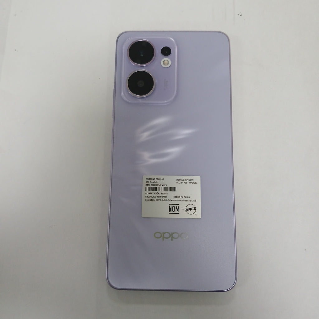 CELULAR OPPO  RENO 13F 5G CPH2699 (2025) 256 GB 12 GB RAM (SEMINUEVO)