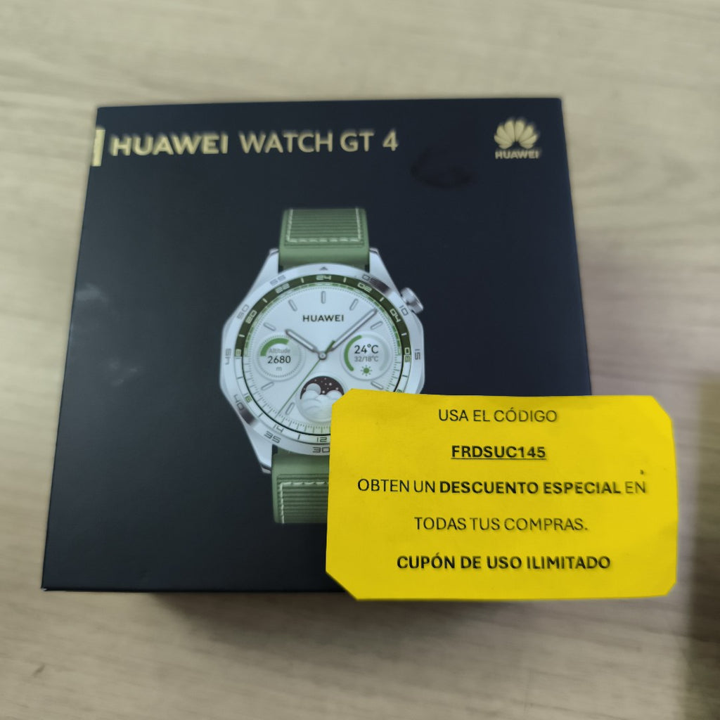 SMARTWATCH HUAWEI WATCH GT 4 PNX-B19 46 MM GPS (SEMINUEVO)