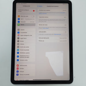 TABLETA APPLE IPAD AIR (M2) 11" A2902 (2024) 128 GB 8 GB RAM (SEMINUEVO)