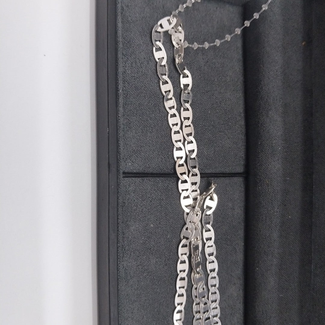 CADENA TEJIDO MARINERO PLANO 8.5 GR (NUEVO)