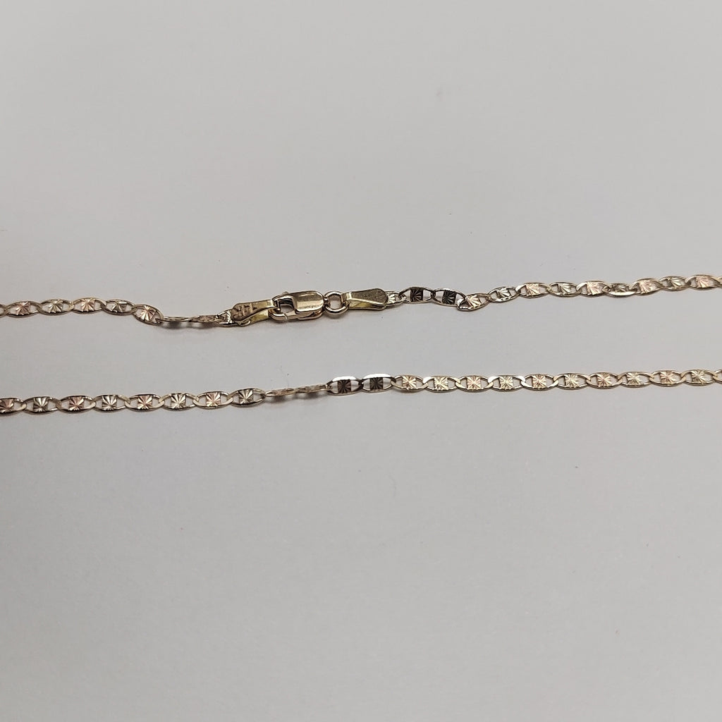 CADENA TEJIDO MARINERO 3.61GR 55 CM (NUEVO)