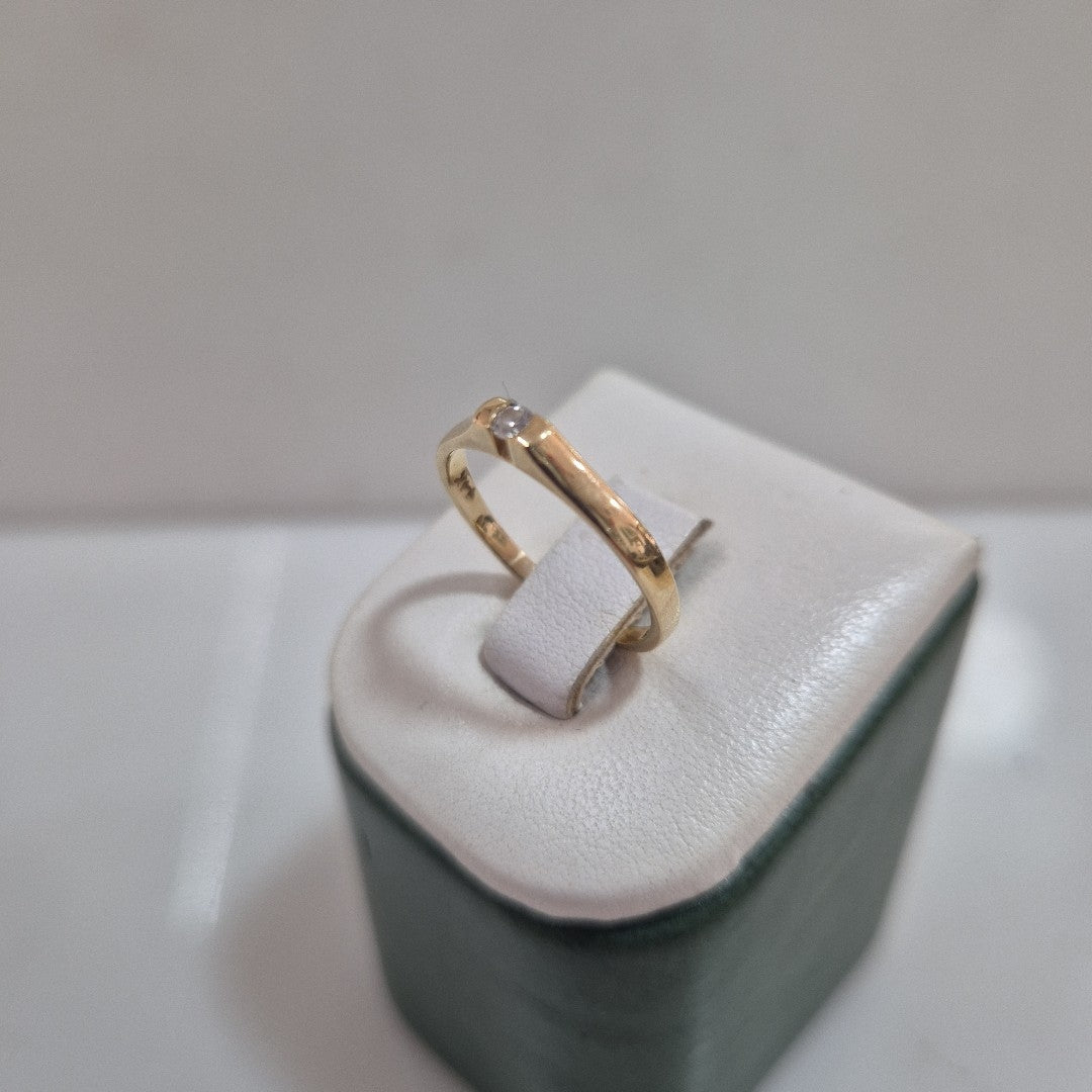 SOLITARIO ORO 14 K 1,60 GRMS (SEMINUEVO)