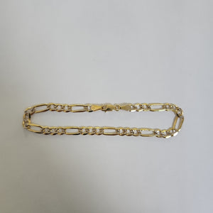 PULSERA 3 X 1 DIAMANTADA 6.6GR 21 CM (NUEVO)