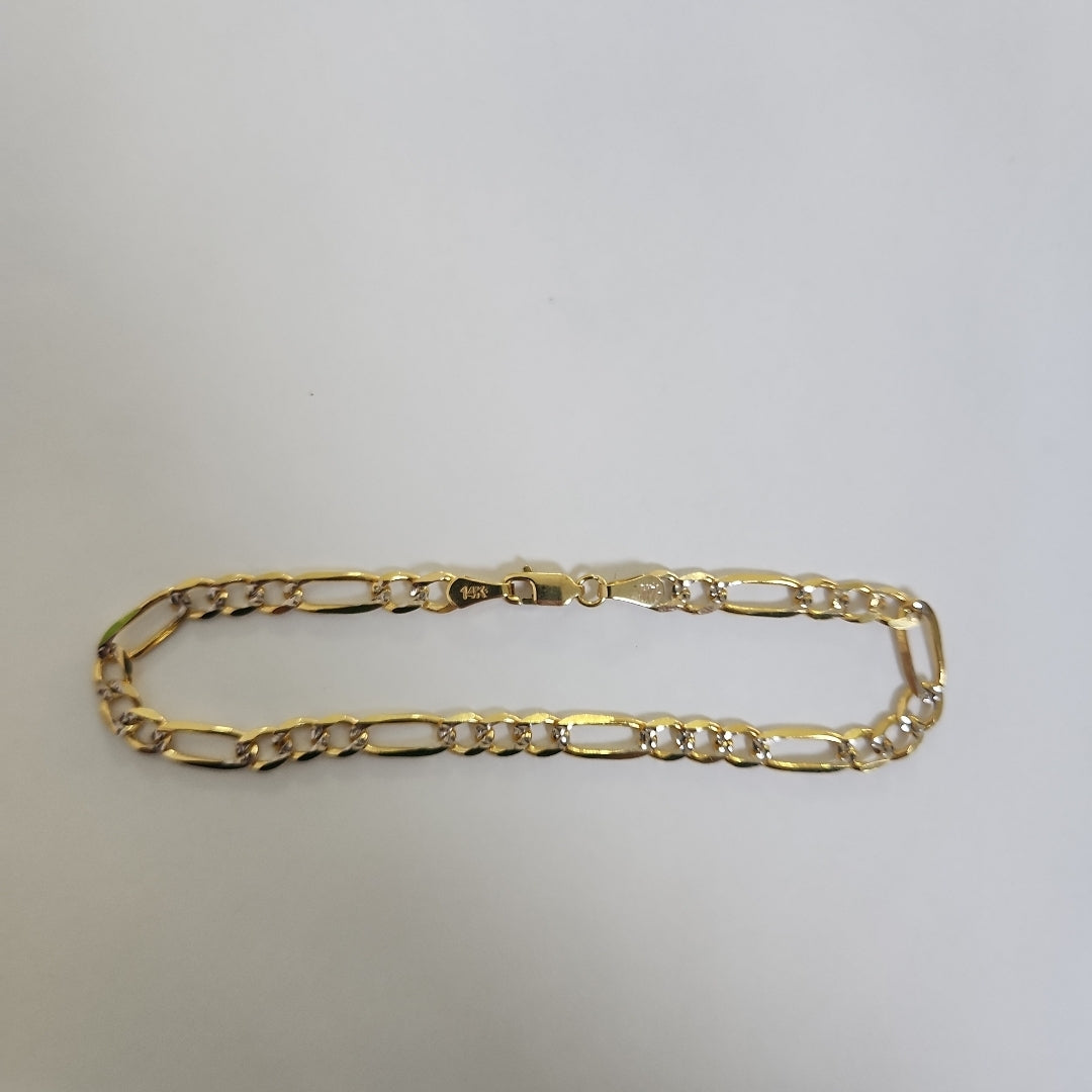 PULSERA 3 X 1 DIAMANTADA 6.7GR 21 CM (NUEVO)