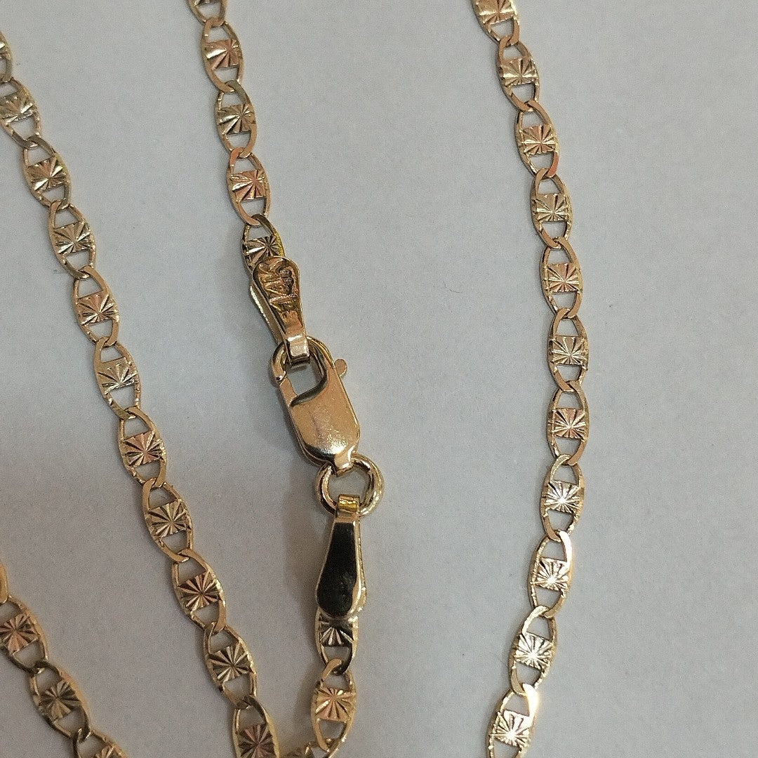 CADENA TEJIDO MARINERO 3.61GR 55 CM (NUEVO)