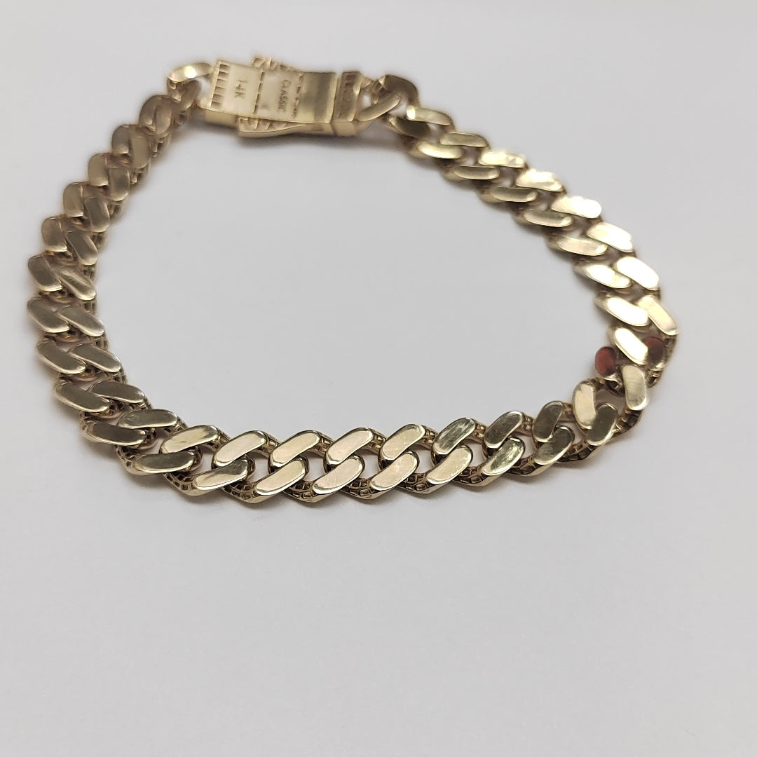 PULSERA BARBADO ESPECIAL 13.3GR 21 CM (NUEVO)