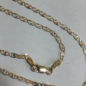 CADENA TEJIDO MARINERO 3.61GR 55 CM (NUEVO)