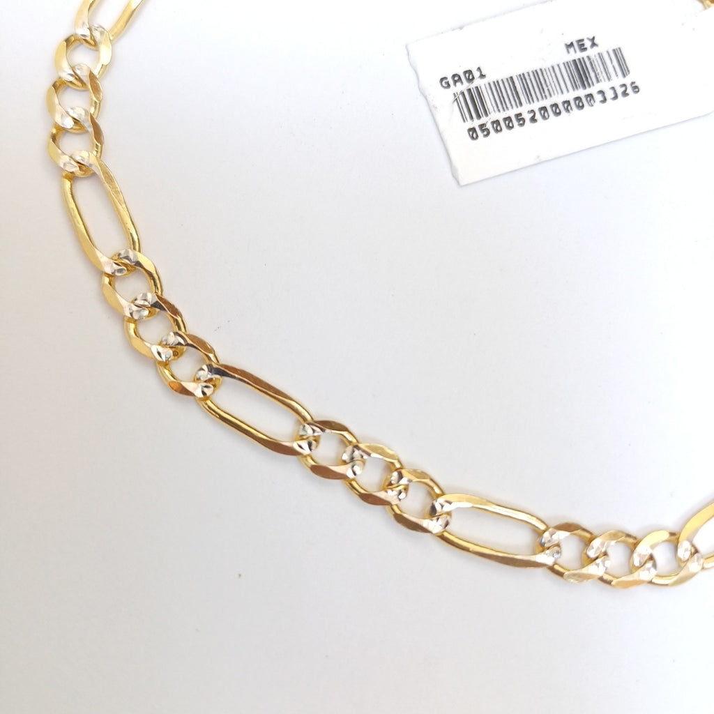 PULSERA 3 X 1 DIAMANTADA 6.6GR 21 CM (NUEVO)