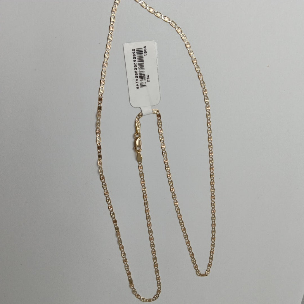 CADENA TEJIDO MARINERO 3.61GR 55 CM (NUEVO)