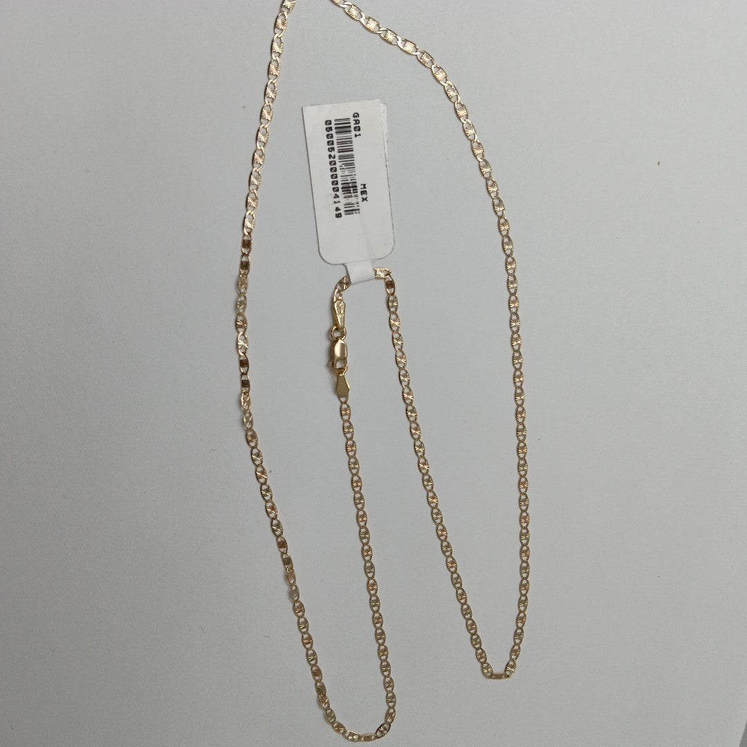 CADENA TEJIDO MARINERO 3.61GR 55 CM (NUEVO)